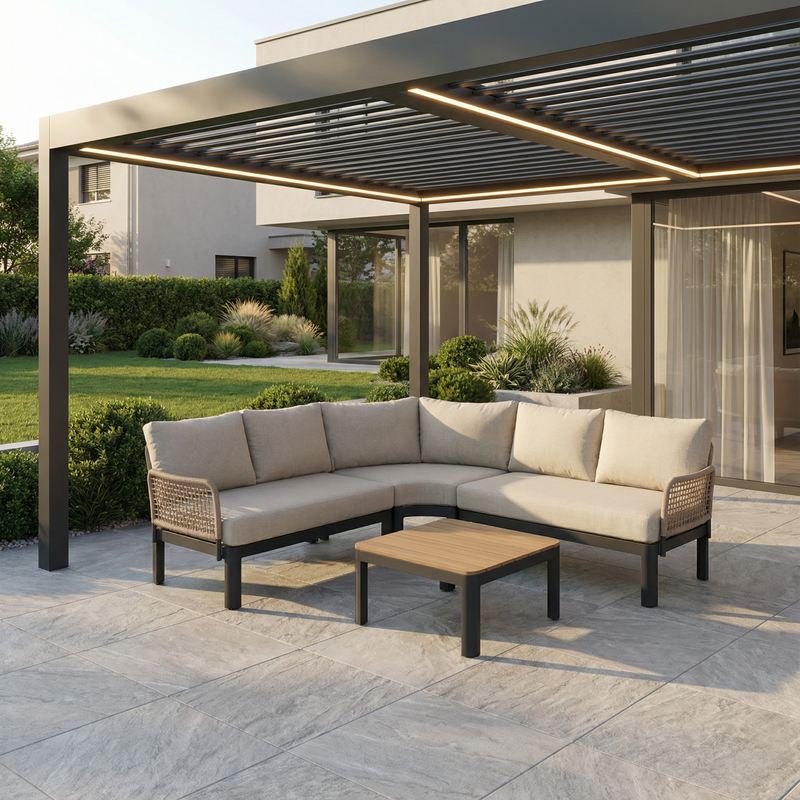 Sky Pergola Salon de jardin Aurora