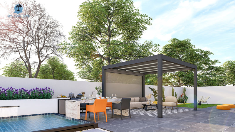 Come valorizzare il tuo spazio esterno con la progettazione del giardino con pergola