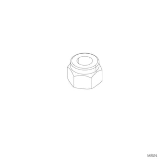 SkyMax Ultra - Dado autobloccante M8 - M8LN - 24-26