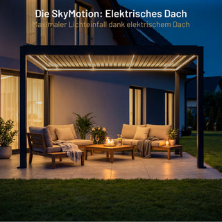 Pergola en aluminium SkyPergola SkyMotion LED