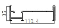 Struttura parete a lamelle