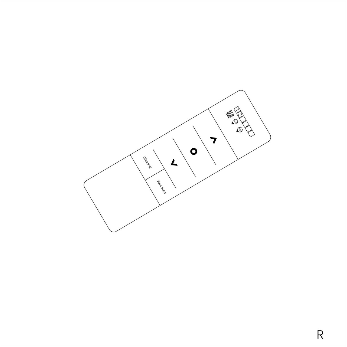 R