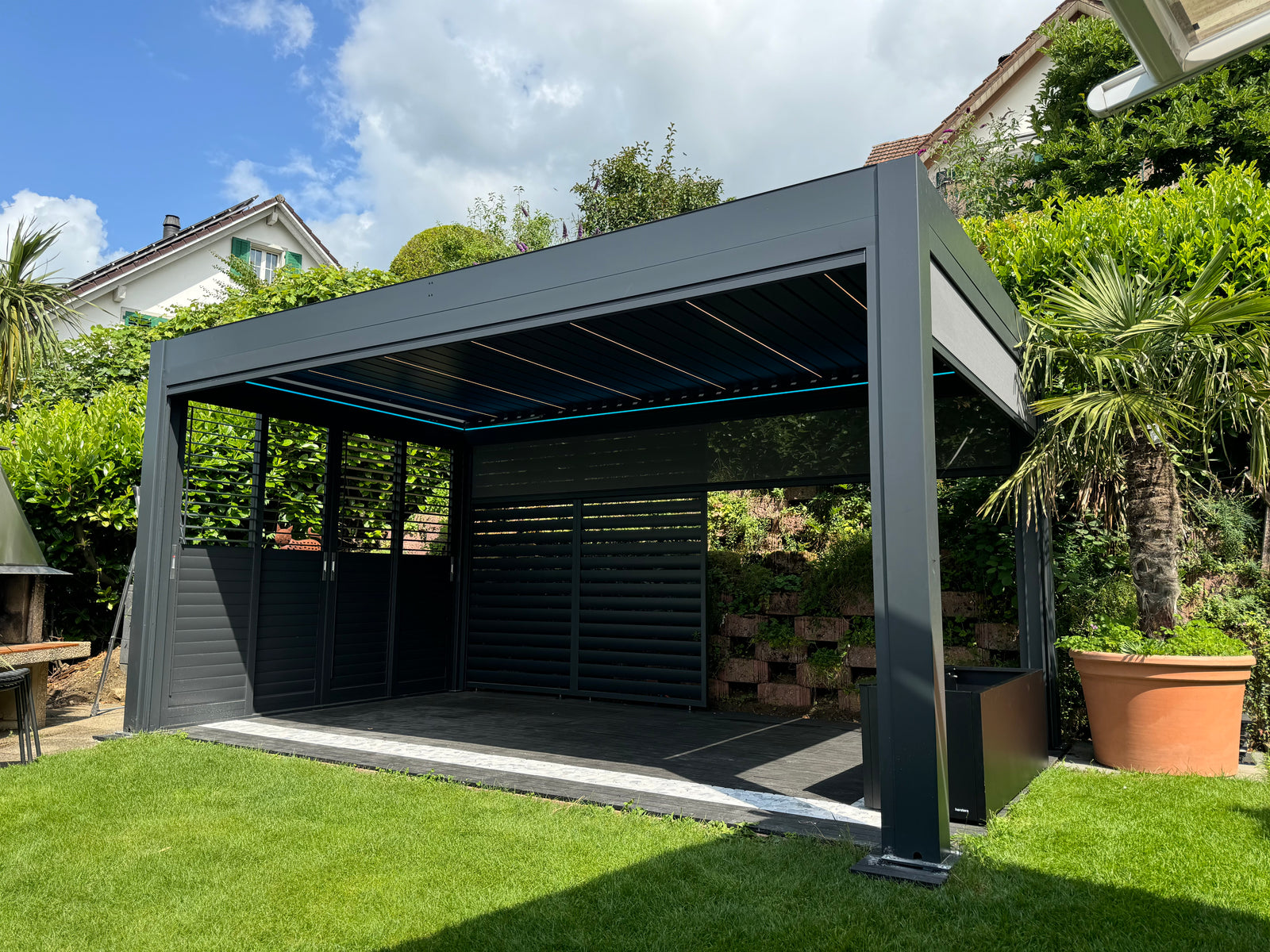 Sky Pergola · Jardin privé