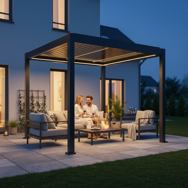 Pergola en aluminium SkyPergola SkyMotion LED