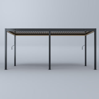 Modèle d’exposition : pergola en aluminium SkyLite ECO LED 3m x 6m